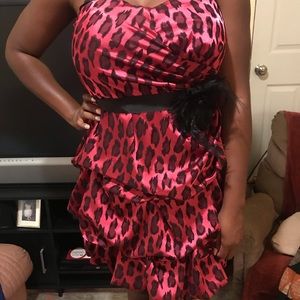 Tucked hem dress from Deb shops